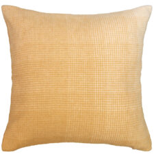 Kussen okergeel, alpacawol, vierkant, Elvang Horizon Yellow Ocher