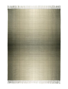 lichtgroene plaid van alpacawol elvang horizon bottle green