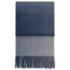 plaid donkerblauw alpacawol elvang horizon dark blue