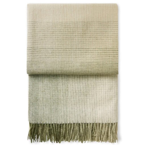 plaid lichtgroen alpacawol elvang horizon bottle green