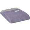 plaid lila visgraat wol tweedmill textiles herringbone lavender silver grey