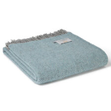 plaid mintgroen wol extra lang tweedmill textiles beehive spearmint grey