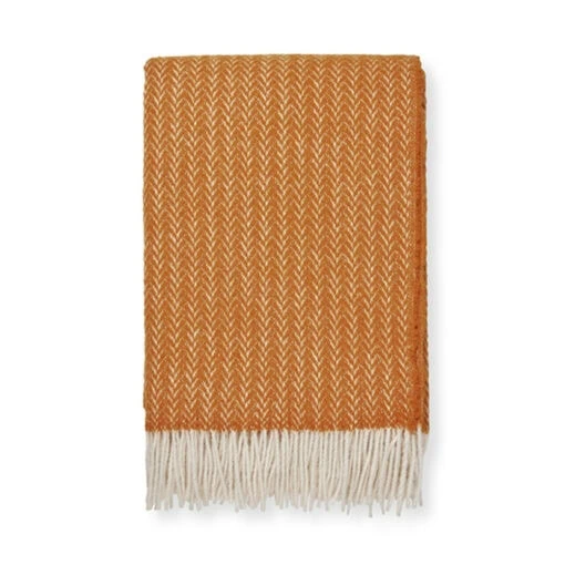 plaid oranje wol elvang hope curry