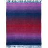 plaid paars blauw lamswol klippan aurora purple blue