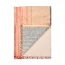 plaid rood grijs multicolour alpacawol elvang carte postale red grey