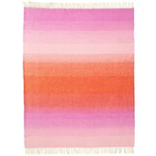 plaid roze rood lamswol klippan aurora reddish pink