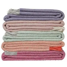 visgraat plaids van tweedmill textiles