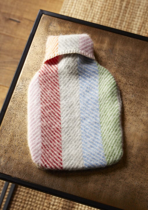 wollen kruik grijs multicolour strepen tweedmill textiles hwb rainbow grey stripe