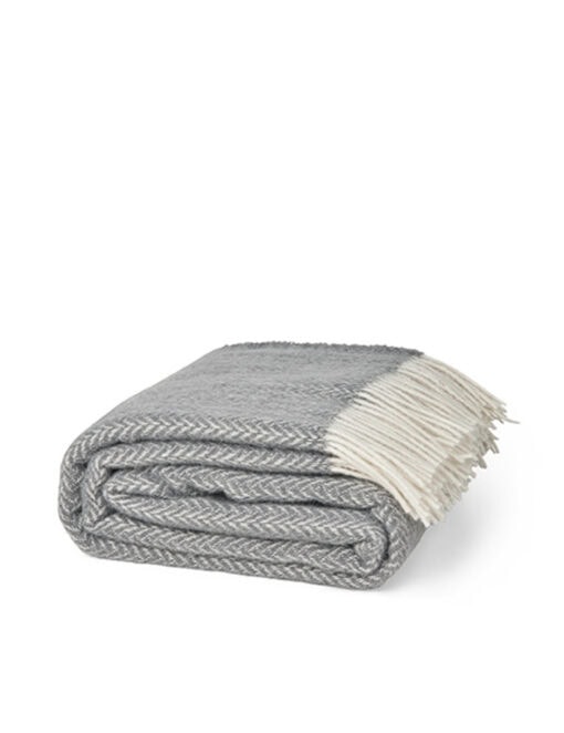 wollen plaid grijs elvang hope grey