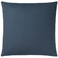 Kussen blauw, alpacawol, vierkant; Elvang Classic Midnight Blue