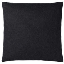 kussen donkergrijs alpacawol vierkantelvang classic dark grey
