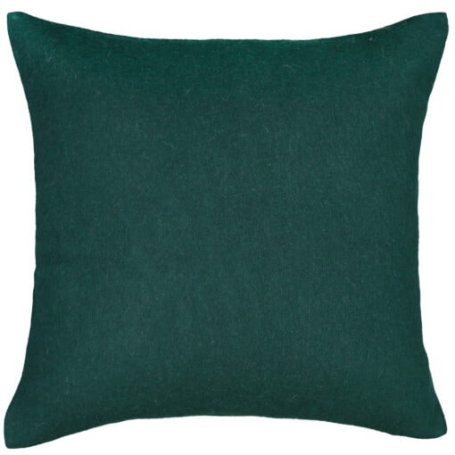 kussen donkergroen alpacawol vierkant elvang classic evergreen