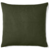 kussen olijfgroen alpacawol vierkant elvang classic bottle green