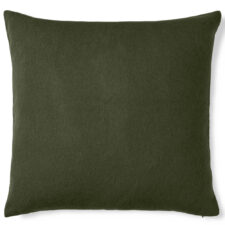 kussen olijfgroen alpacawol vierkant elvang classic bottle green
