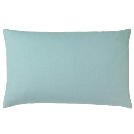 kussen zeeblauw alpacawol langwerpig elvang classic lagoon