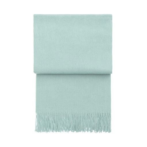 plaid zeeblauw alpacawol effen elvang classic lagoon