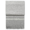 plaid lichtgrijs ivoor alpacawol elvang river light grey ivory