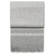 plaid lichtgrijs ivoor alpacawol elvang river light grey ivory