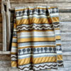 plaid okergeel bruin grijs lamswol klippan österlen autumn
