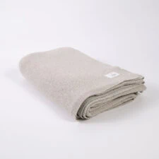 bedsprei katoen zand gebreid moyha close to nature sand