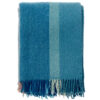 plaid blauw multicolour lamswol klippan birka waterfall