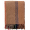 plaid bruin beige multicolour lamswol klippan birka clay