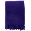 plaid paars effen lamswol klippan gotland plum