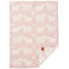 wiegdeken roze wol schaapjes klippan baa soft pink