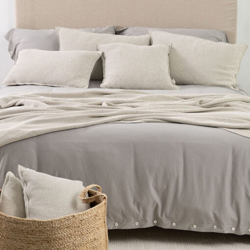 zandkleurig katoen vierkant gebreid moyha close to nature sand