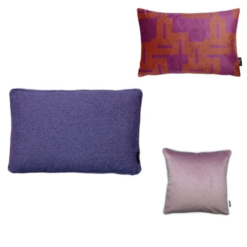 kussenset paars lila raaf purple blush
