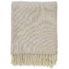 plaid taupe cashmere merino klippan lucas taupe