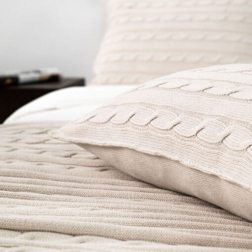 langwerpig kussen beige katoen moyha classic braid beige