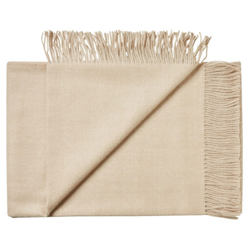 plaid beige baby alpacawol silkeborg arequipa latte beige