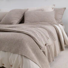 plaid beige katoen grofgebreid moyha two weaves weave beige