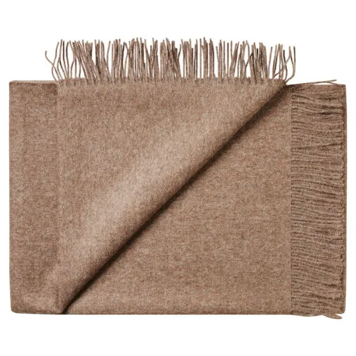 plaid bruin baby alpacawol silkeborg arequipa rye brown