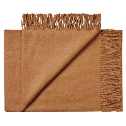 plaid camel baby alpacawol silkeborg arequipa camel brown