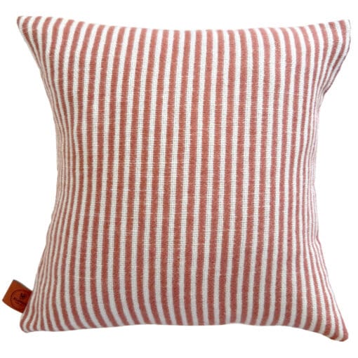 kussen roze lamswol geribd tweezijdig donkerroze kant klippan rib pink