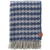 plaid blauw grijs wol klippan tuva indigo natural grey
