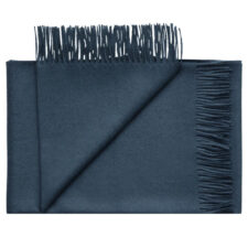 plaid donkerblauw baby alpacawol silkeborg lima indigo