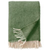 plaid groen alpacawol lamswol klippan lima bottle green