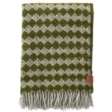 plaid groen grijs wol klippan tuva moss natural grey