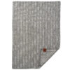 wiegdeken grijs lamswol klippan ilse baby grey