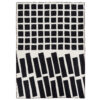 plaid grijs grafisch wol klippan floor black
